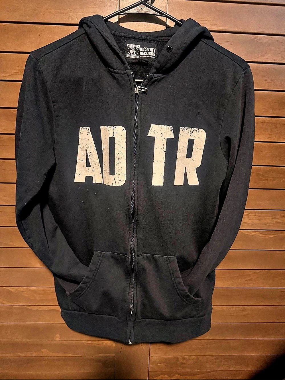 Victory Records A Day To Remember ADTR Zip Up Hoodie Black XS